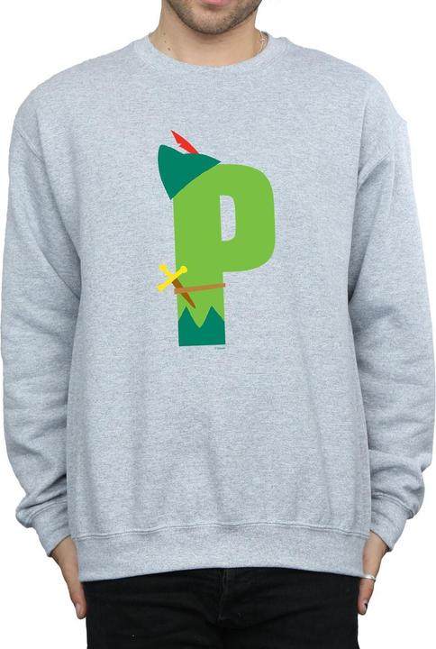 Immagine prodotto Disney Alphabet P Is For Peter Pan Felpa Uomo (XL)