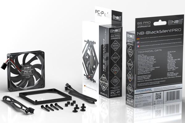 Actual product image Noiseblocker NB-BlacksilentPRO P-P (80 mm, 1 x)