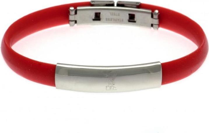 Actual product image Arsenal FC Silicone Crest Bracelet (20 cm, 100% synthetic material)