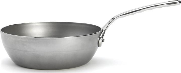 Actual product image de Buyer Mineral B Pro sauté pan / braising pan (24 cm, Casserole + Stewpot, Stainless steel)