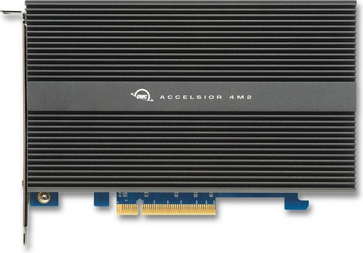 Image du produit OWC Carte adaptateur SSD 16.0TB Accelsior 4M2 PCIe M.2 NVMe (16000 Go, PCI-Express)
