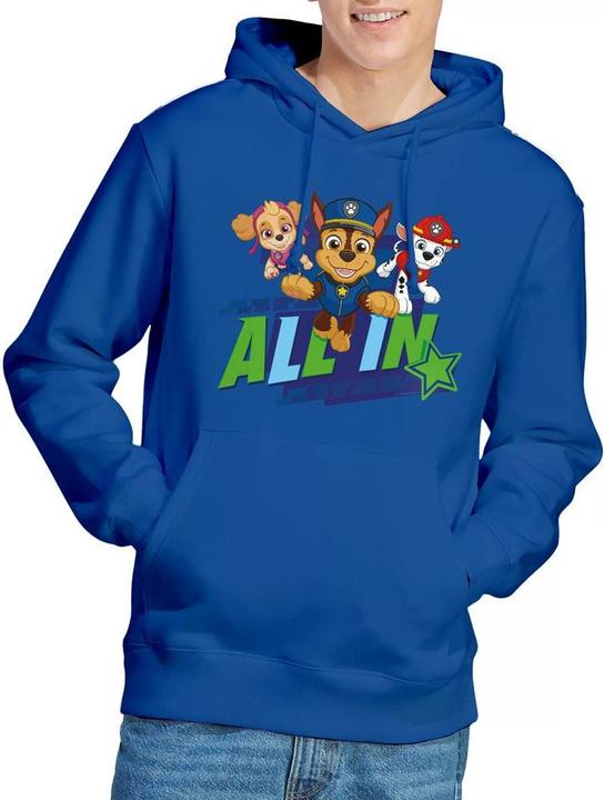 Immagine prodotto Paw Patrol All In Felpa con Cappuccio Uomo (XL)