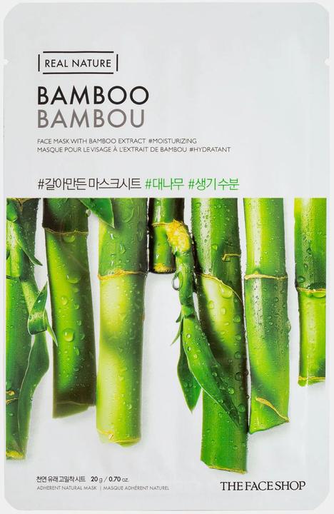 Produktbild The Face Shop Real Nature Face Mask With Bamboo Extract
