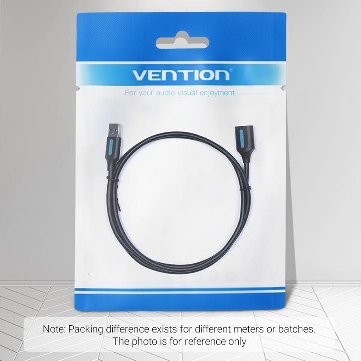 Immagine prodotto Vention Cavo di prolunga USB 2.0 maschio-femmina CBIBJ 5m Nero PVC (5 m, USB 2.0)