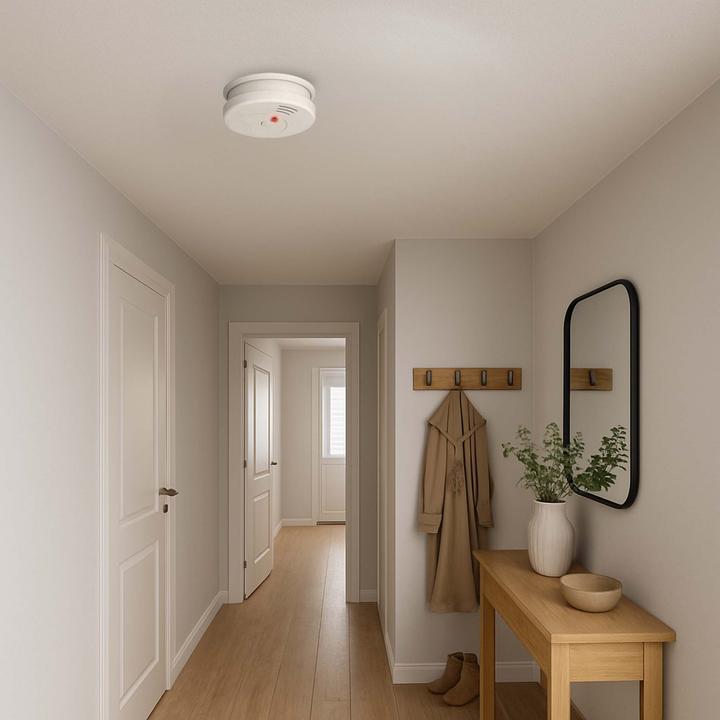 Actual product image Wiltec Smoke detector