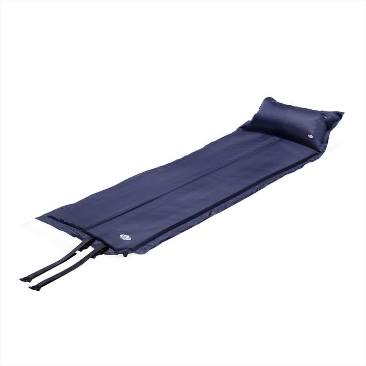 Actual product image Nils CAMP NC4008 Self-Inflating Mat with Folding Pillow Blue