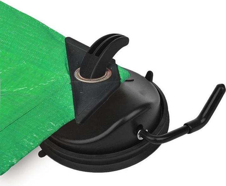 Produktbild IWH Saugnapf-Befestigung, 120 mm, Tragkraft: max. 15 kg Klappsauger aus Kunststoff, mit stabilem Hebel