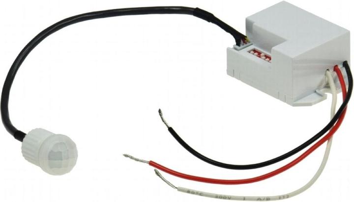 Produktbild Chilitec Einbau Bewegungsmelder "CT PIR Mini 12V" 12V DC, 1 60W LED geeignet weiss (6 m)