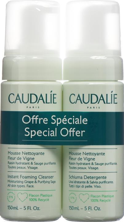 Image du produit Caudalie Duo Vinoclean Fleur Vigne (Lait nettoyant, 300 ml)