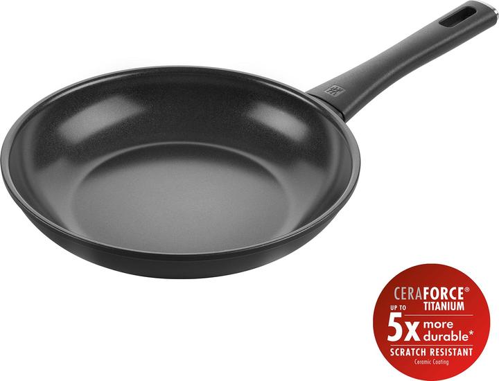 Actual product image Zwilling - Madura Plus Ceramic Fry Pan - Sort - 20 cm (20 cm, Frying pan, Ceramic)