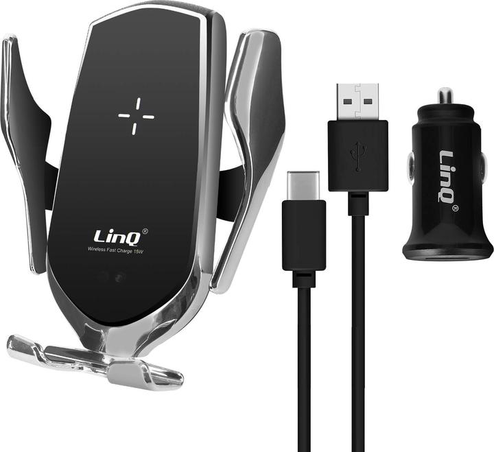 Produktbild LinQ 3-in-1 Zigarettenanzünder-Ladegerät und Kabel