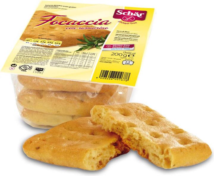 Immagine prodotto Schär Focaccia senza glutine al rosmarino (200 g)