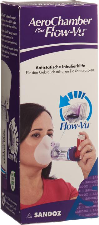 Produktbild Sandoz PLUS Flow-Vu kleine Maske violett