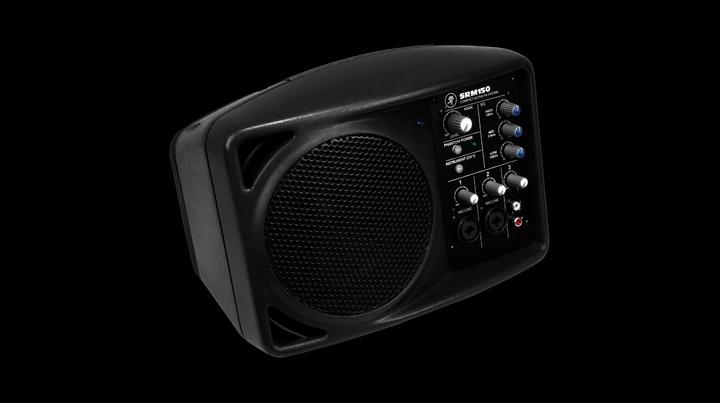 Actual product image Mackie SRM 150 Loudspeaker 3-way 100 W Black Wired
