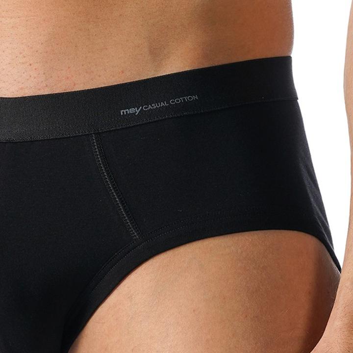 Immagine prodotto Mey Confezione da 3 slip casual in cotone con fascia in vita intrecciata - mutande (L, confezione da 3)