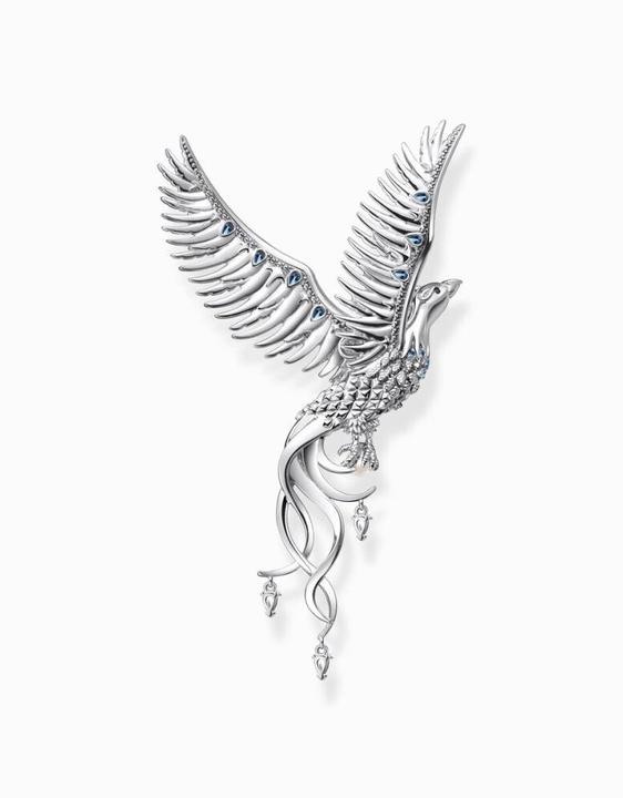 Produktbild Thomas Sabo Anhänger Phönix mit Blauen Steinen Silber (925er Silber)