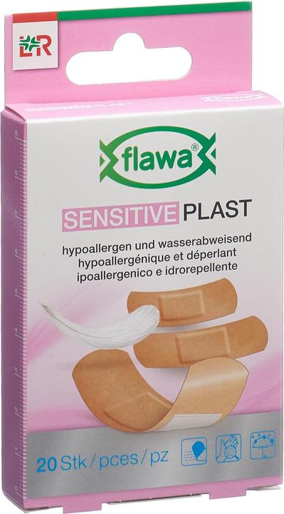 Flawa Plast Pflasterrstrips 3 Grössen (20 x)