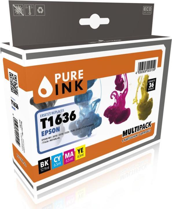 Produktbild Pure Ink EPT1636MP4 (M, B, C, Y)