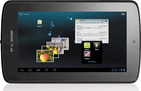 Produktbild Archos ARNOVA 7c G3 Tablet (3G, 7", 4 GB, Schwarz, Black)