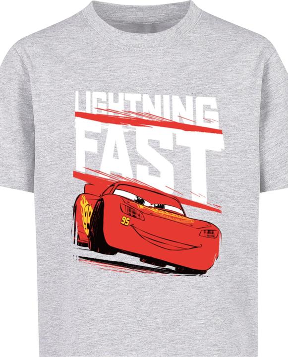 Immagine prodotto Absolute Cult Maglietta per bambini Cars - Lightning Fast - 133287 (122, 128)