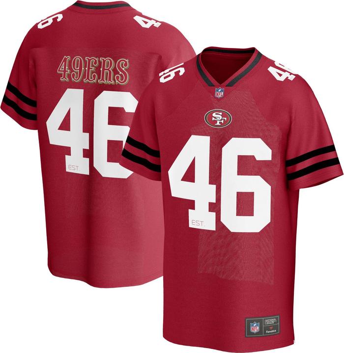 Immagine prodotto Fanatics Maglia dei tifosi dei San Francisco 49ers NFL Poly Mesh - XL (XL)