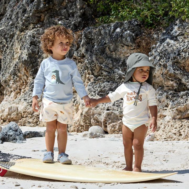 Actual product image Lässig Baby-Bademode Bade-Shirt LSF Long Sleeve Rashguard - Crocodile (92)