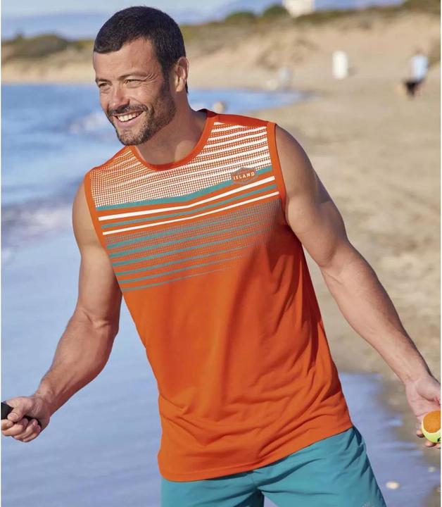 Produktbild Atlas For Men 3erPack ärmellose TShirts Sport (XXL)