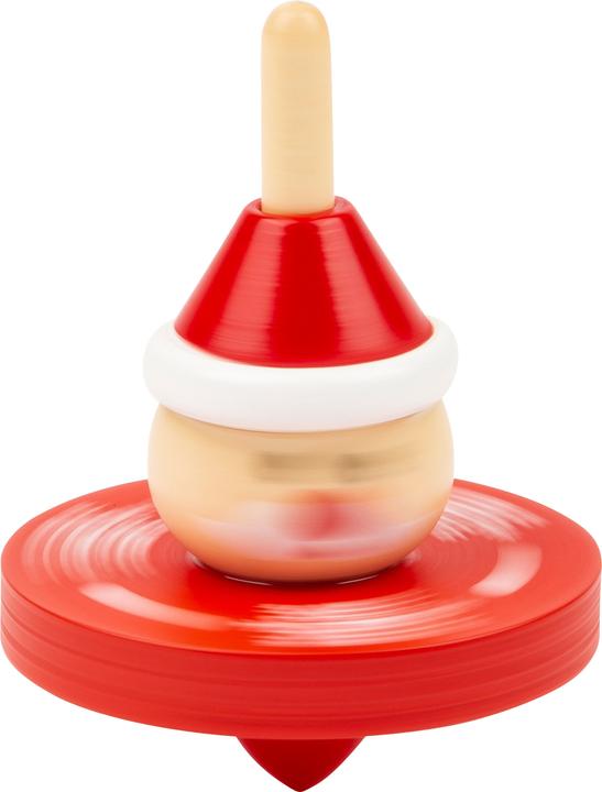 Actual product image small foot Christmas spinning top display