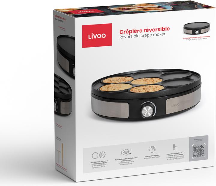 Immagine prodotto Livoo 2-in-1-Crêpepfanne