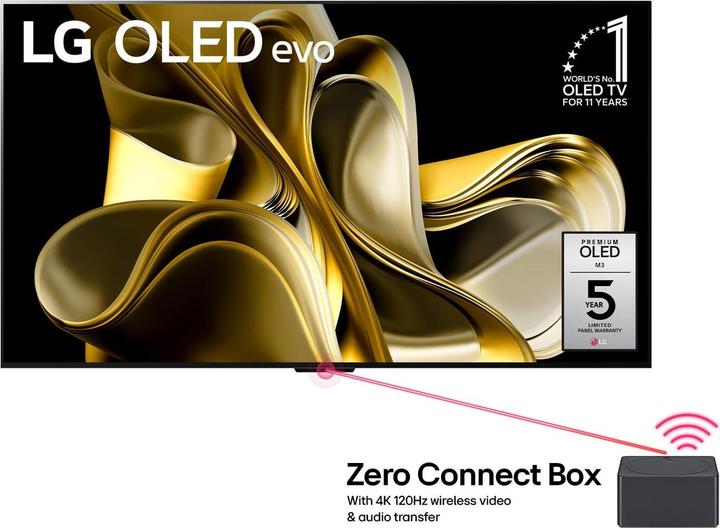 Actual product image LG OLED83M39LA (83", M3, OLED, 2023)