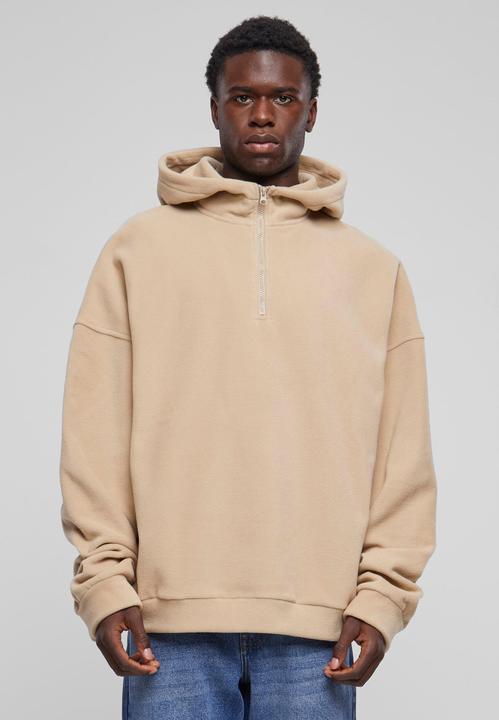 Immagine prodotto Urban Classics Felpa con cappuccio oversize in pile polare con mezza zip - 126811 (S)