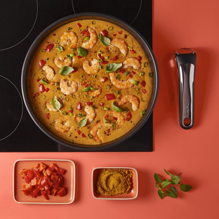 Image du produit Tefal Ingenio Preference On (28 cm, Ensemble de casseroles et de poêles de cuisson, Acier inoxydable)