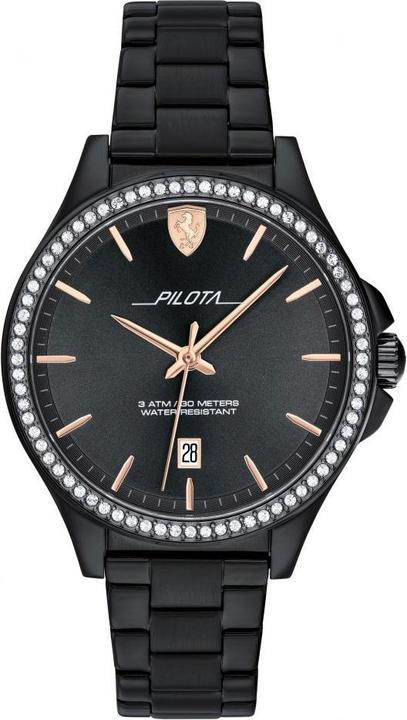 Actual product image Scuderia Ferrari Pilota - 820030 (Analogue wristwatch, 38 mm)