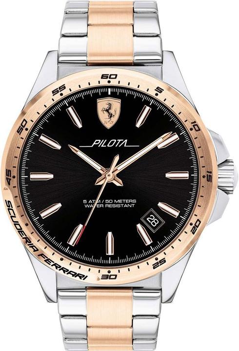 Actual product image Scuderia Ferrari Pilota - 830528 (Analogue wristwatch, 42 mm)