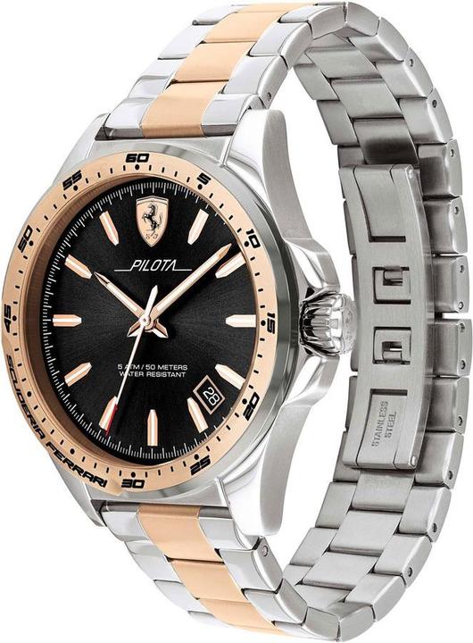 Actual product image Scuderia Ferrari Pilota - 830528 (Analogue wristwatch, 42 mm)