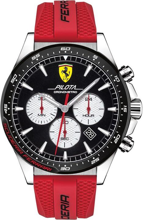 Immagine prodotto Scuderia Ferrari Pilota - 830596 (Orologio da polso analogico, 48 mm)