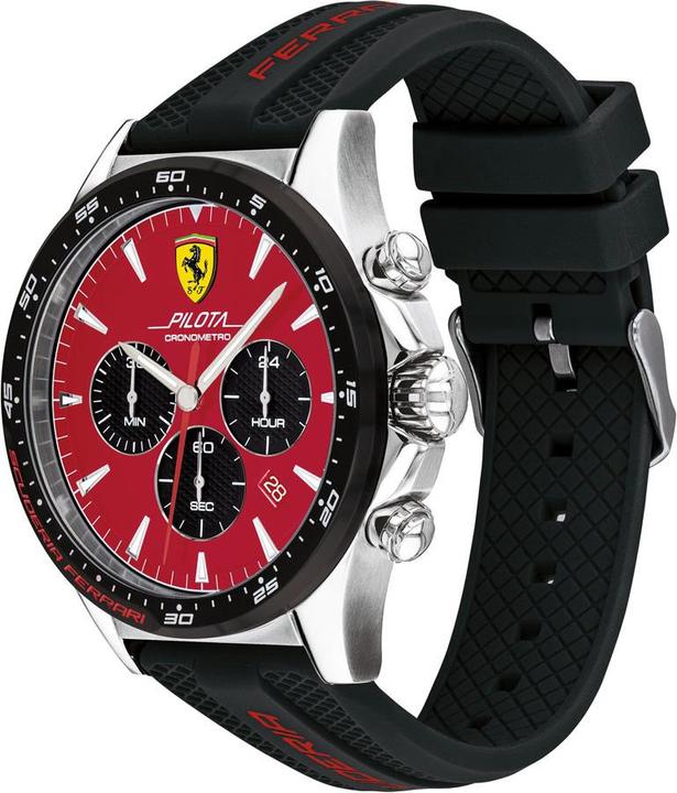 Actual product image Scuderia Ferrari Pilota - 830595 (Analogue wristwatch, 48 mm)