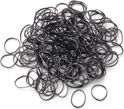 Trisa Mini Rasta hair elastics 10 mm 250 pcs. (Hair tie)