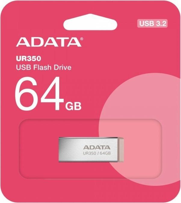 Produktbild Adata Pendrive UR350 USB3.2 Gen1 Metal brown (64 GB, USB-A)