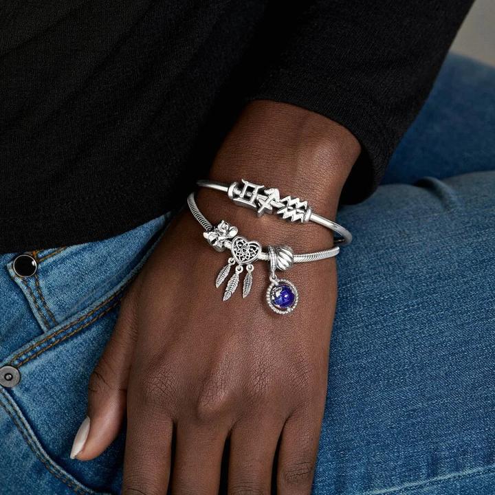 Produktbild Pandora Armband Moments Barrel Clasp Snake (18 cm, Sterling-Silber)