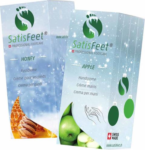 Satisfeet Green Apple und Honey 30 ml Weihnachtseditionsedition 2er-Set (30 ml)