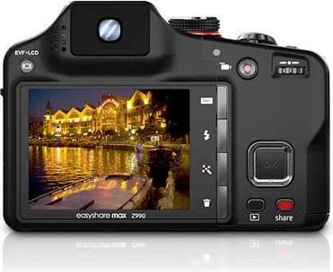 Productafbeelding Kodak Easyshare Max Z990, 12MP, 30x zoom, FullHD, zwart