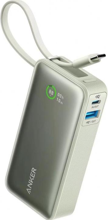 Productafbeelding Anker 545 Nano Power Bank 10000mAh PD 30W groen (10000 mAh, 30 W, 30 Wh)