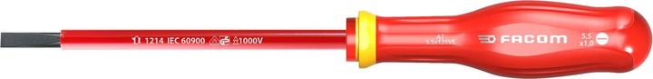 Actual product image Facom Screwdriver PROTWIST, insulated 1000V, slot 6.5X200mm (Port)