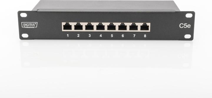 Produktbild Digitus CAT 5e Patch Panel, 8-Port 10"