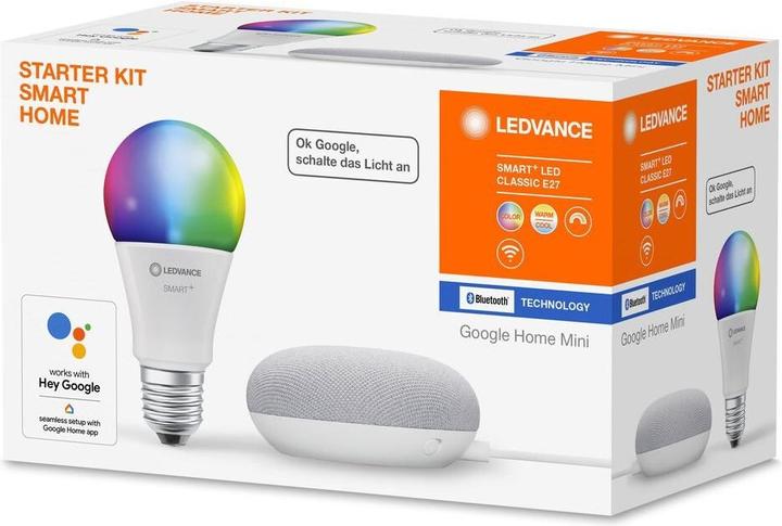 Produktbild Ledvance Starterkit Beleuchtung (E27, 10 W, 810 lm, 1 x, F)