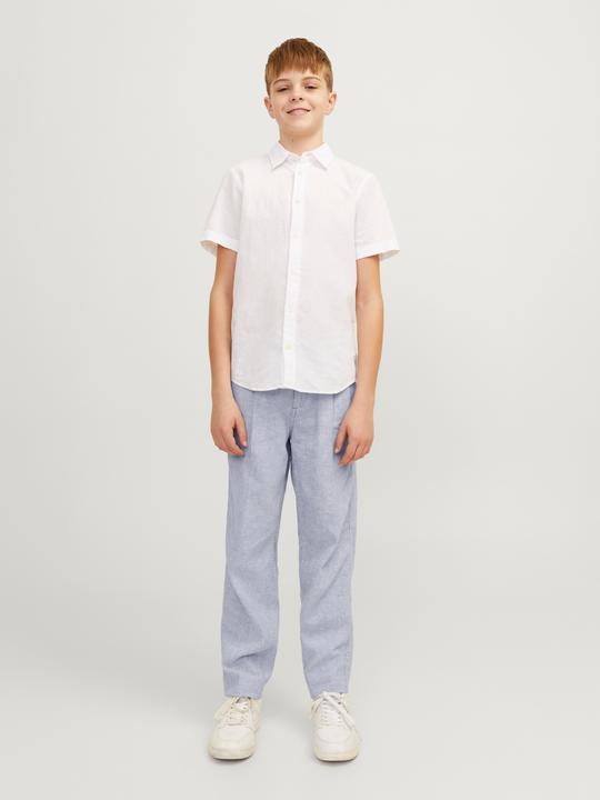 Actual product image Jack & Jones Jpstbill Jjcairo Tapered Linen Ble Jnr (146)