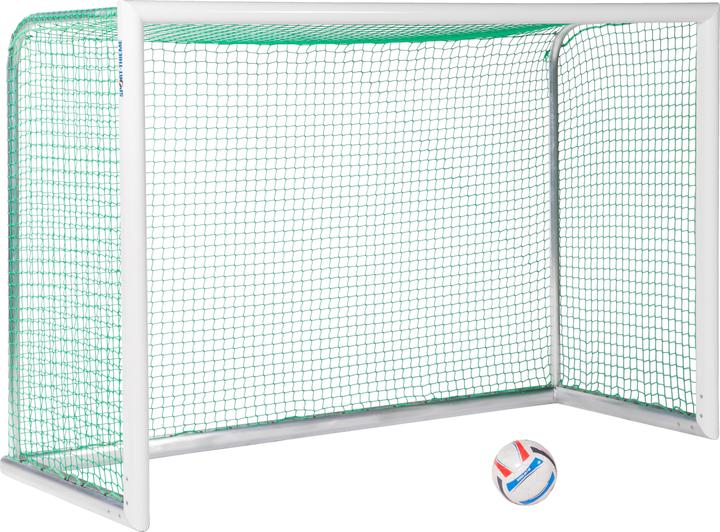 Sport-Thieme Alu-Mini-Trainingstor Professional Kompakt, Weiss-Pulverbeschichtet
