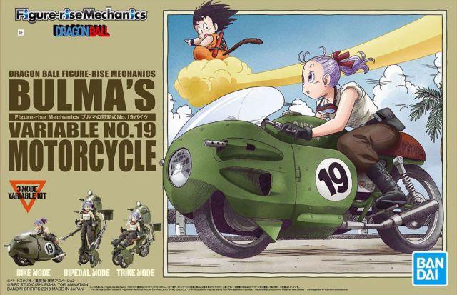 Image du produit Bandai Model Kit Dragon Ball Funkoe Rise Mech Bulma Motorcycle