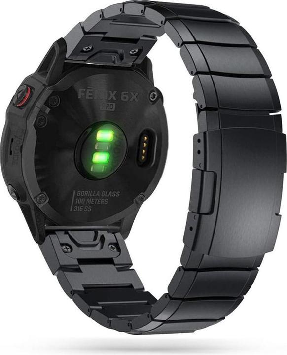 Actual product image Garmin Tech Protect Band (26 mm, Stainless steel)